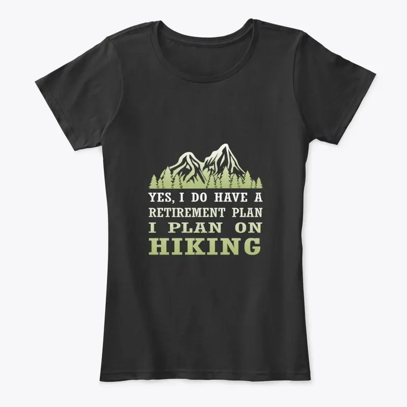 Plan on hiking